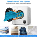 Powerful 1700W Tumble Dryer Steel Tub Fast Drying Performance by LJGDeals