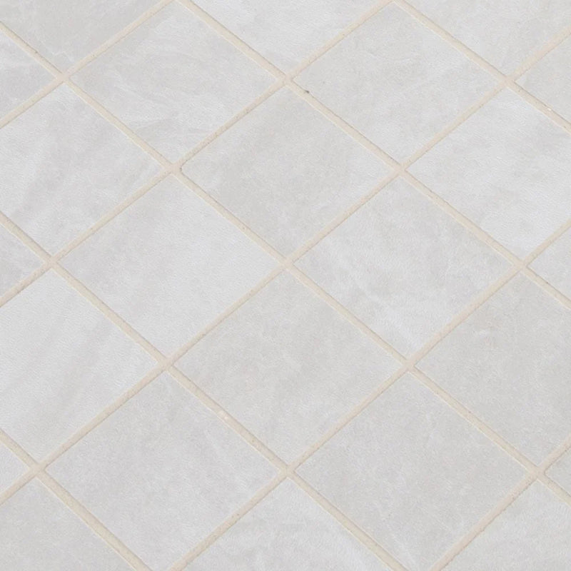 MSI Praia Grey Porcelain Mosaic Wall and Floor Tile 2"x2"