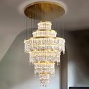 Prazzo Ring Staircase Crystal Chandelier