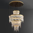 Prazzo Ring Staircase Crystal Chandelier