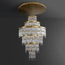 Prazzo Ring Staircase Crystal Chandelier