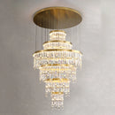 Prazzo Ring Staircase Crystal Chandelier