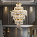 Prazzo Ring Staircase Crystal Chandelier
