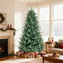 Pre-Lit Artificial Christmas Tree with Multicolored LED Lights-M by LJGDeals