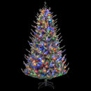 Pre-Lit Artificial Christmas Tree with Multicolored LED Lights-M by LJGDeals