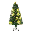 Pre-Lit Artificial Xmas Tree with Top Star and Branch Tips by DirectDeals