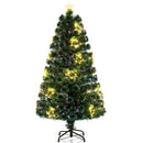 Pre-Lit Artificial Xmas Tree with Top Star and Branch Tips by LJGDeals
