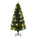 Pre-Lit Artificial Xmas Tree with Top Star and Branch Tips by DirectDeals