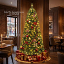 6-8 Ft Pre-Lit Artificial Christmas Tree with Remote Control by DirectDeals