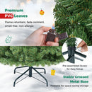 6-8 Ft Pre-Lit Artificial Christmas Tree with Remote Control by DirectDeals