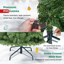 6-8 Ft Pre-Lit Artificial Christmas Tree with Remote Control by LJGDeals