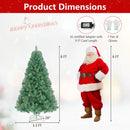 Pre-Lit Tinsel Christmas Tree Artificial Xmas Tree Home Office Party Seasonal Holiday Decoration by LJGDeals