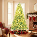 Pre-Lit Tinsel Christmas Tree Artificial Xmas Tree Home Office Party Seasonal Holiday Decoration by LJGDeals