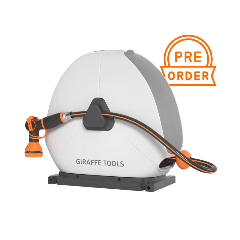Ground-Mounted Retractable Hose Reel
