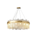 Preben Postmodern Glass Chandelier