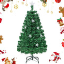 Prelit Fiber Optic Christmas Tree with Warm White Lights by LJGDeals