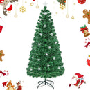 Prelit Fiber Optic Christmas Tree with Warm White Lights by LJGDeals