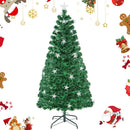 Prelit Fiber Optic Christmas Tree with Warm White Lights by LJGDeals