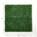 Dark Boxwood Artificial Vertical Garden Green Wall Panel 40×40in 11 SQ FT – UV Resistant – Commercial Grade