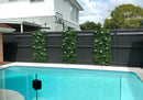 Snowy White Artificial Vertical Garden Green Wall Panel 40×40in 11 SQ FT – UV Resistant – Commercial Grade