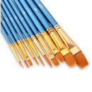 Premium Paint Brushes (Set of 10)