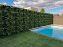 Lush Spring Artificial Vertical Garden Green Wall Panel 40×40in 11 SQ FT – UV Resistant – Commercial Grade