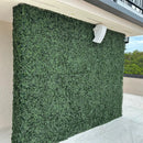 Dark Boxwood Artificial Vertical Garden Green Wall Panel Set of 6 66 SQ FT – UV Resistant – Commercial Grade by Designer Plants USA