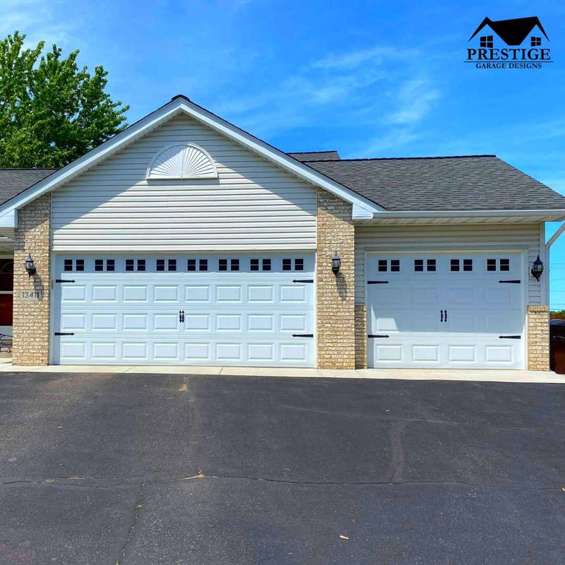 Magnetic Window Accents Faux Garage Window Set (16-PCS)