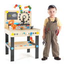 Pretend Play Workbench with Tools Set and Realistic Accessories by DirectDeals