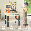 Pretend Play Workbench with Tools Set and Realistic Accessories by DirectDeals