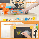 Pretend Play Workbench with Tools Set and Realistic Accessories by DirectDeals