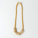 Concrete Terrazzo + Cotton Necklaces