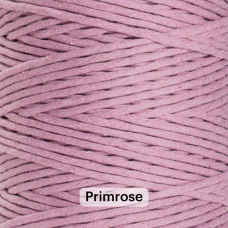 SOFT COTTON CORD ZERO WASTE 4 MM - 1 SINGLE STRAND - SAMPLES