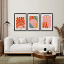 Henri Matisse Flower Market Colorful Poster by Wall Art Set