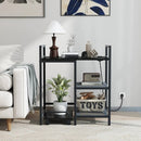 Printer Stand with Charging Station and Storage Shelves by LJGDeals