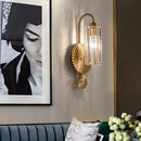 Prismatic Crystal Wall Light