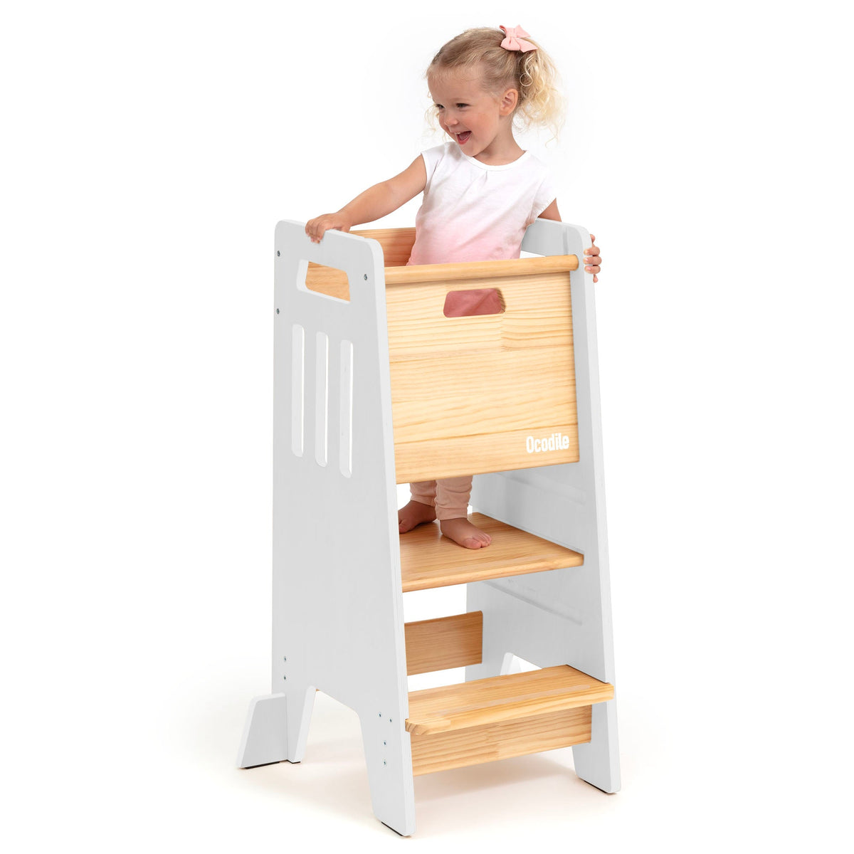Standing Toddler Tower with Sliding Safety Door, photo 2 of 40