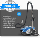 Prolux Tritan Canister Vacuum with Sealed HEPA Filtration and 12 Amp Motor by Prolux Cleaners