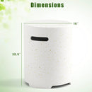 Propane Tank Cover Table with Side Handles and Protective Cover by LJGDeals