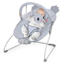 Portable Baby Bouncer Infant Rocker Seat with Detachable Toy Bar-Gray by LJGDeals