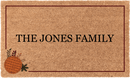 Pumpkin Border Personalized