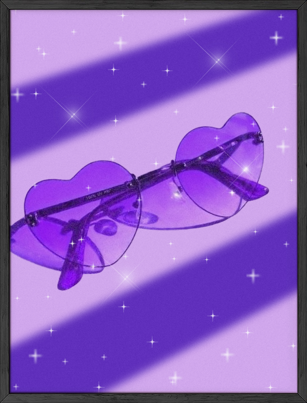Heart shaped sunglasses
