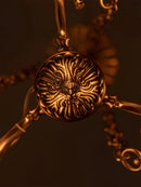 Putti Statuettes Brass Suspension