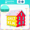 Puzzle Floor Mats with Interlocking Alphabet and Number for Kids by LJGDeals