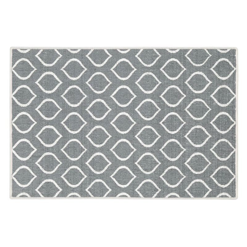 Sussexhome Drop Collection 2 x 3 Foot Heavy Duty Low Pile Landing Rug Runner