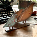 Rustic Steel Mother Quail and Family by Decor Steals