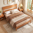 Queen Bed Frame with Headboard and Solid Wood Legs by LJGDeals