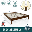 Mervyn Solid Wood Bed Frame by Megsu
