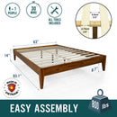 Mervyn Solid Wood Bed Frame by Megsu