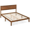 Twin/Full/Queen Size Bed Frame with Headboard and Wooden Slats Support by LJGDeals